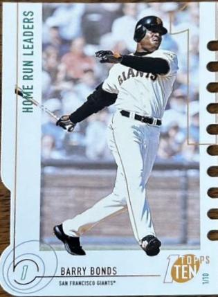 Barry Bonds [Die Cut] #31