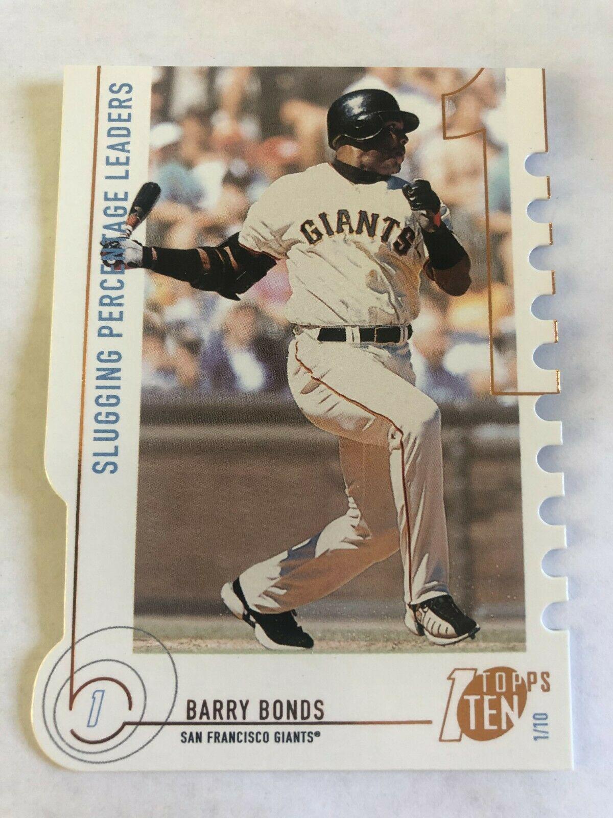 Barry Bonds [Die Cut] #62