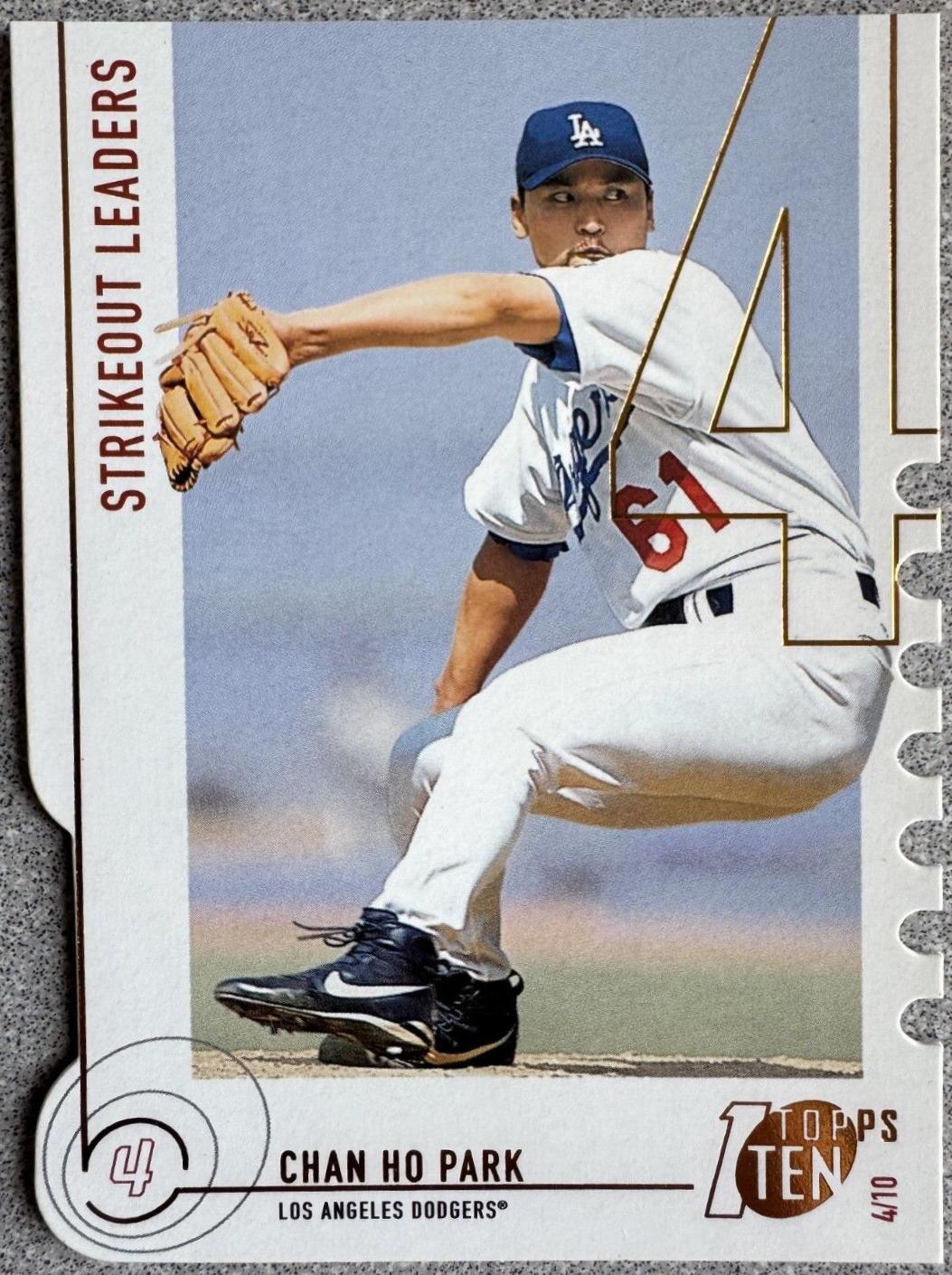 Chan Ho Park [Die Cut] #154