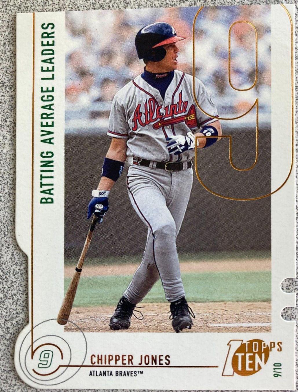 Chipper Jones [Die Cut] #61