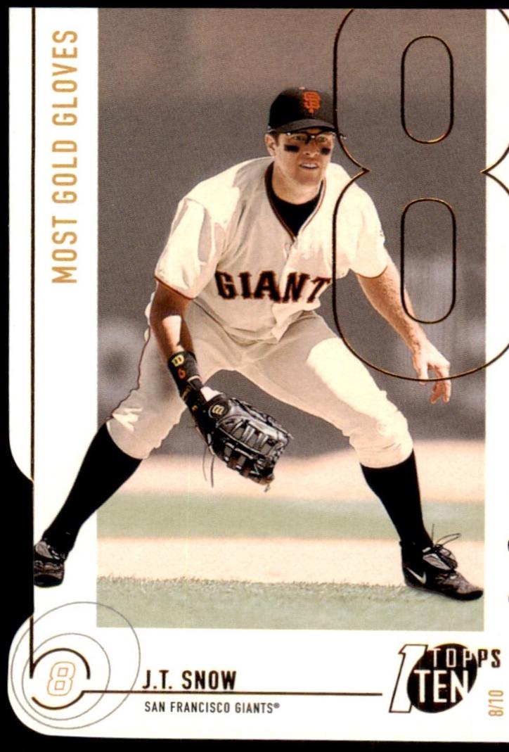 J.T. Snow [Die Cut] #188