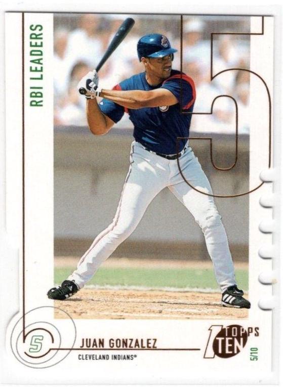 Juan Gonzalez [Die Cut] #46