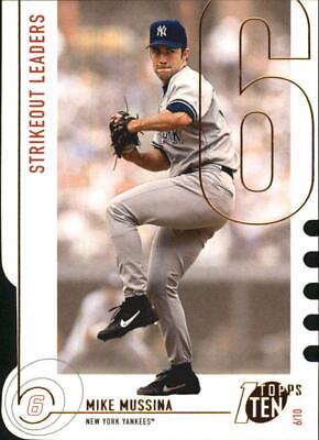 Mike Mussina [Die Cut] #156