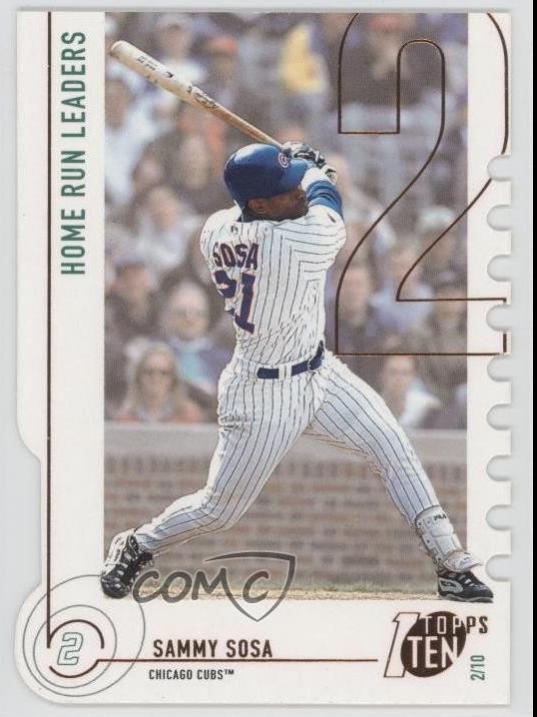 Sammy Sosa [Die Cut] #32