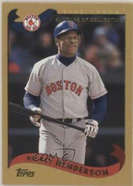 Rickey Henderson [Gold] #T74