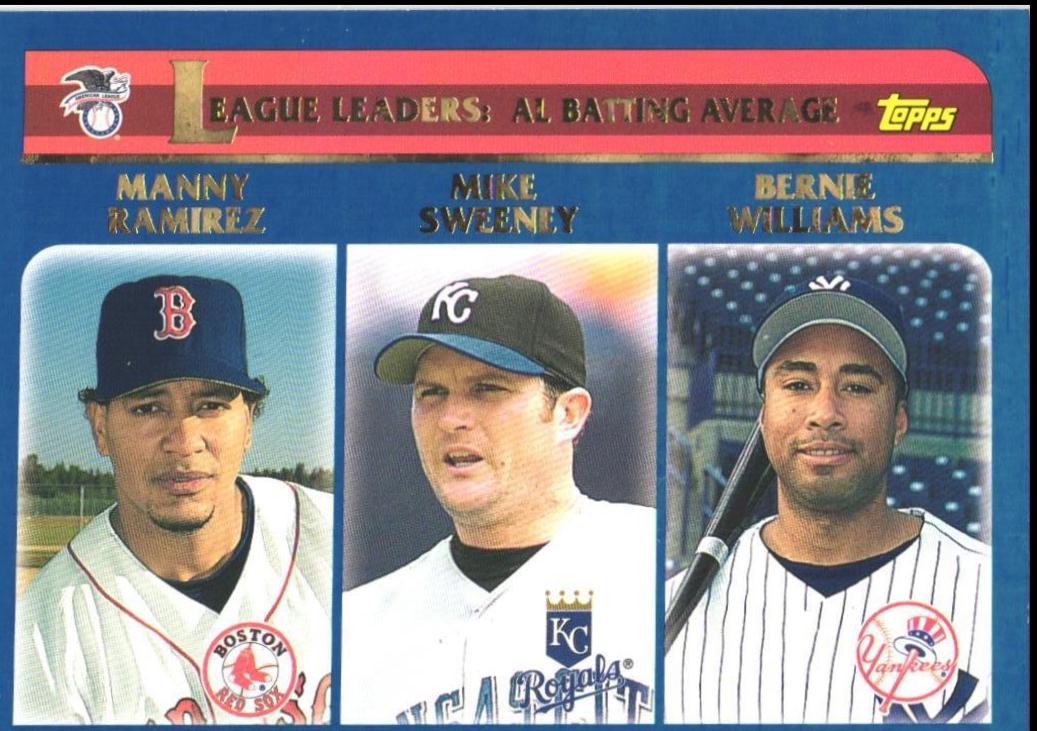 American League Batting Average Leaders #337