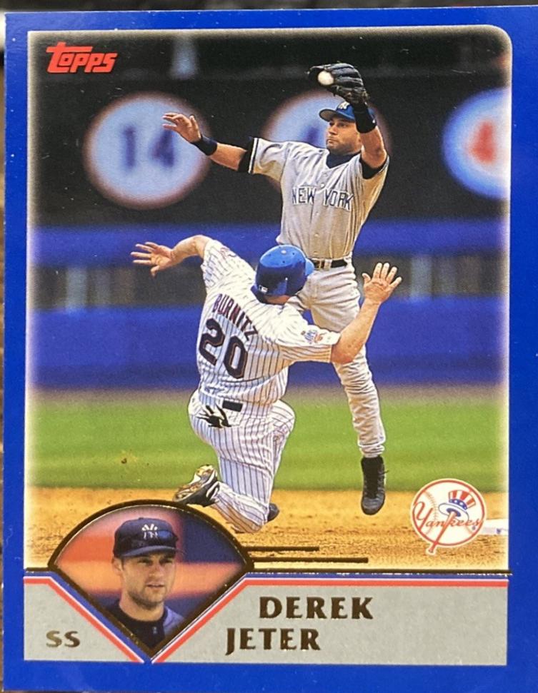 Derek Jeter [White Topps Logo] #400