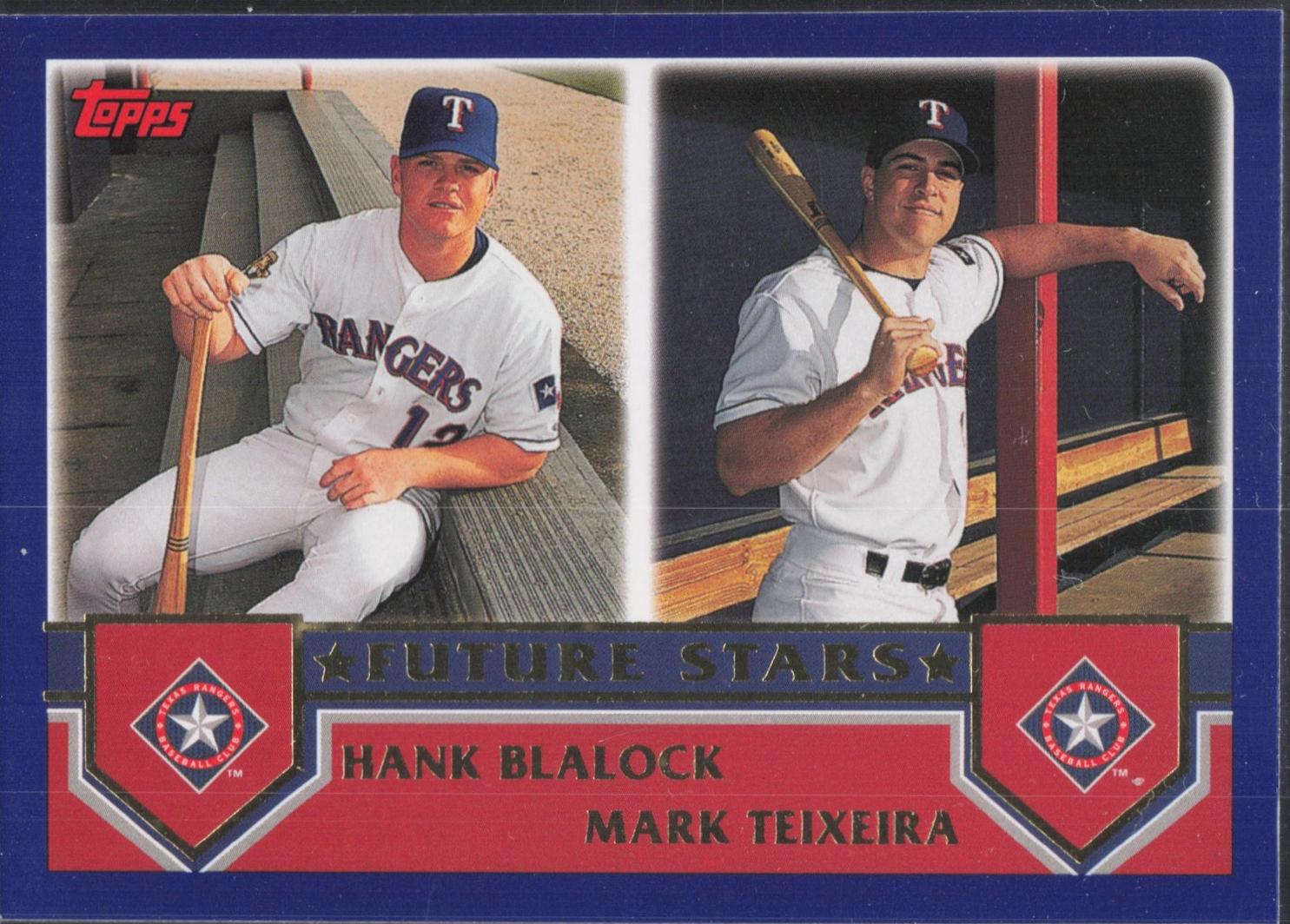 Hank Blalock / Mark Teixeira [Home Team Advantage] #324