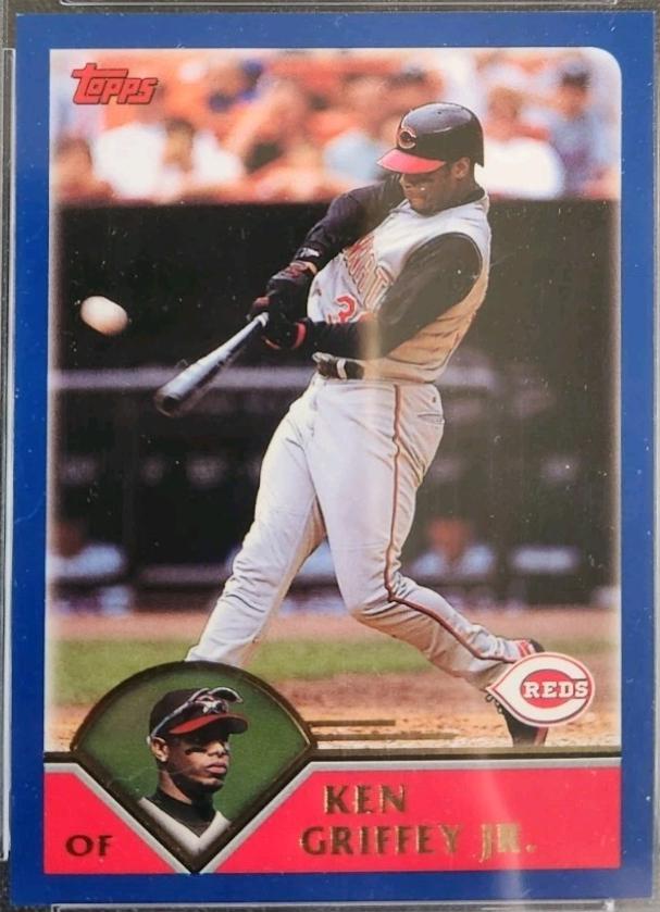 Ken Griffey Jr. [White Topps Logo] #390