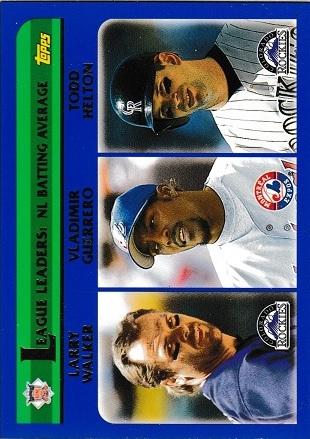 Larry Walker / Todd Helton / Vladimir Guerrero #343