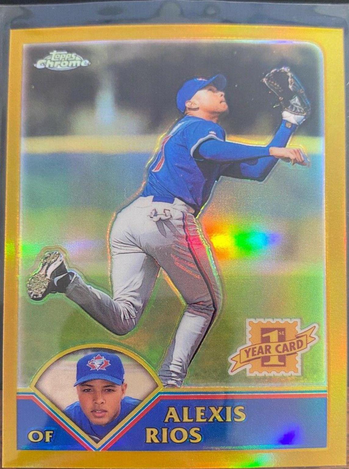 Alexis Rios [Gold Refractor] #212