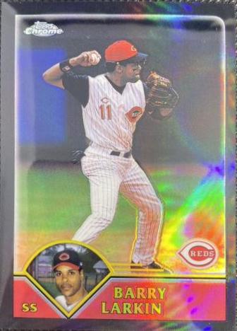 Barry Larkin [Black Refractor] #227