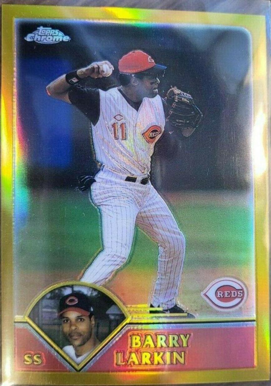 Barry Larkin [Gold Refractor] #227