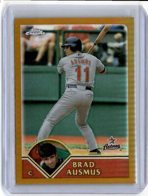 Brad Ausmus [Gold Refractor] #258