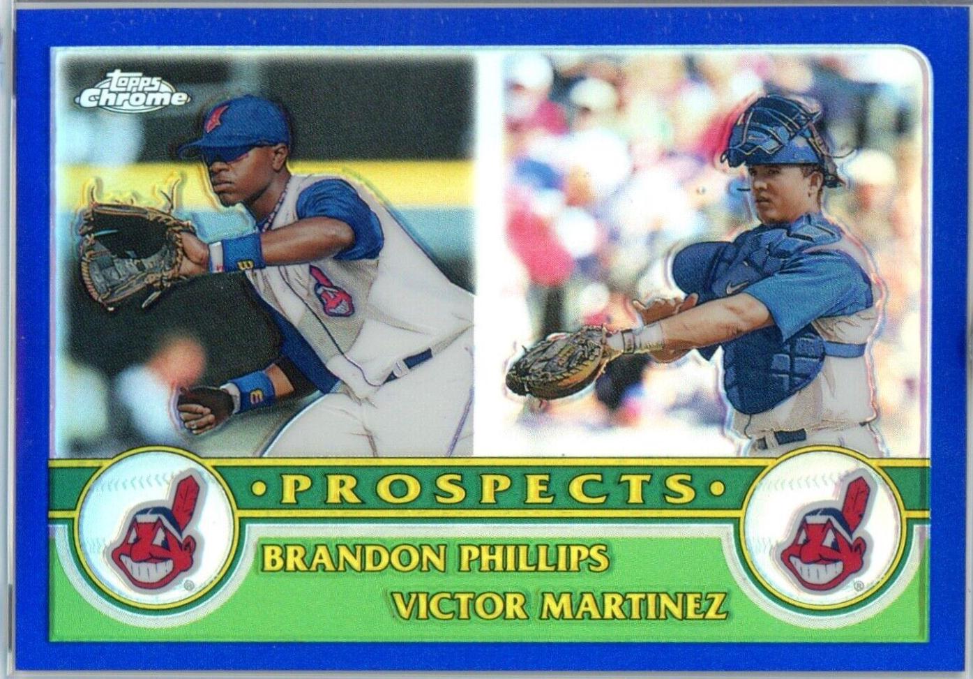 Brandon Phillips, Victor Martinez [Xfractor] #431