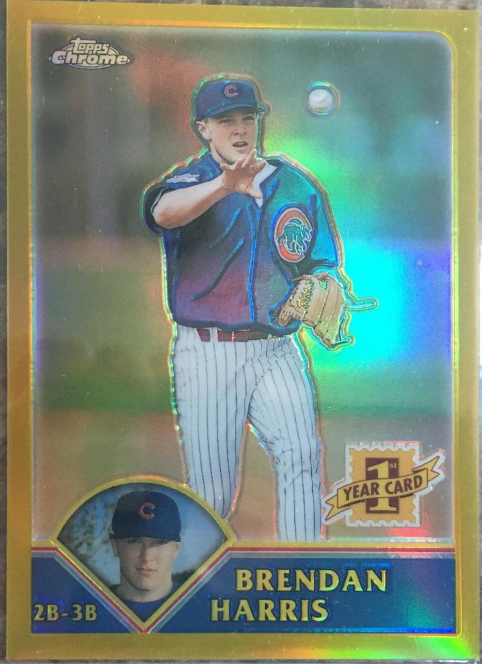 Brendan Harris [Gold Refractor] #213