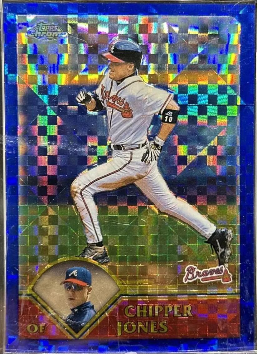 Chipper Jones [Xfractor] #222