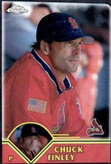 Chuck Finley [Black Refractor] #251