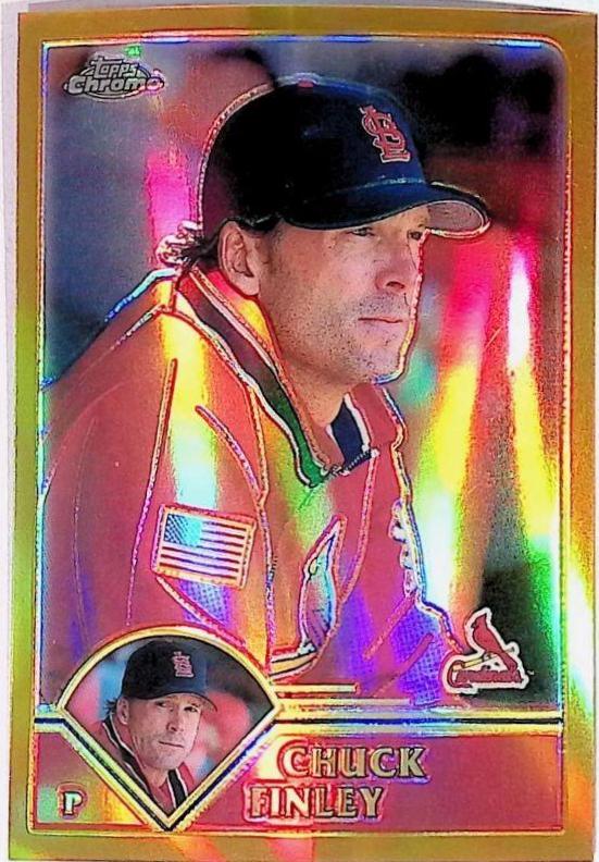 Chuck Finley [Gold Refractor] #251