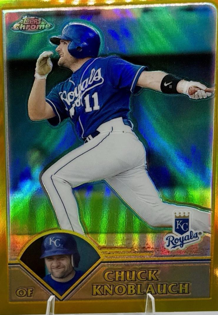 Chuck Knoblauch [Gold Refractor] #85