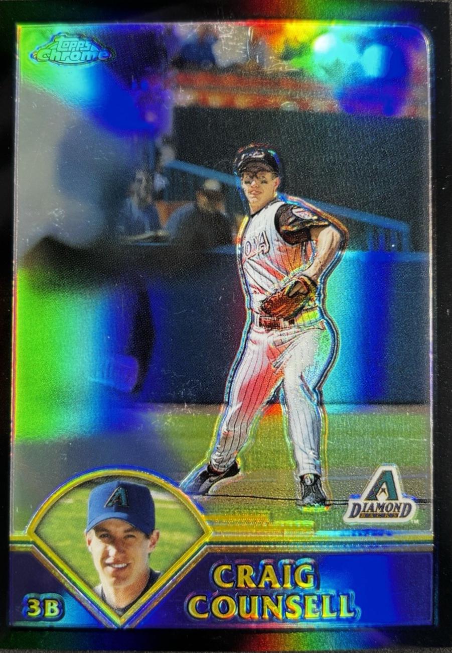 Craig Counsell [Black Refractor] #34