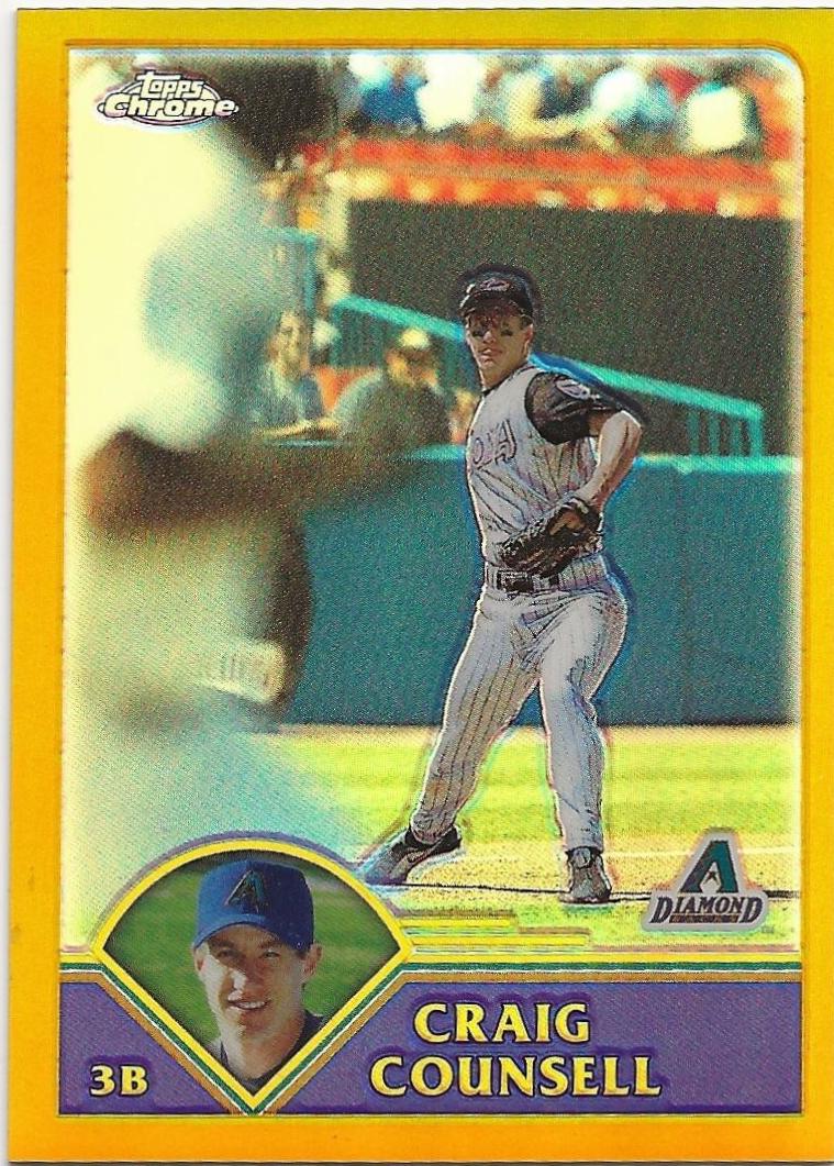 Craig Counsell [Gold Refractor] #34