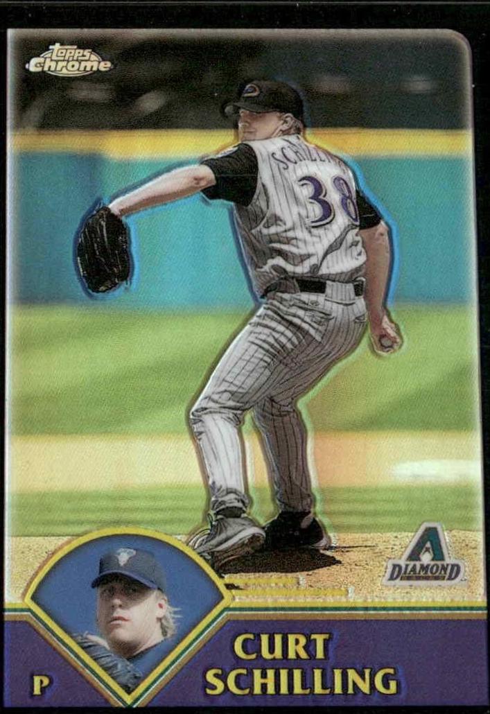 Curt Schlling [Black Refractor] #3