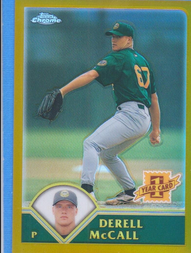 Derell McCall [Gold Refractor] #217