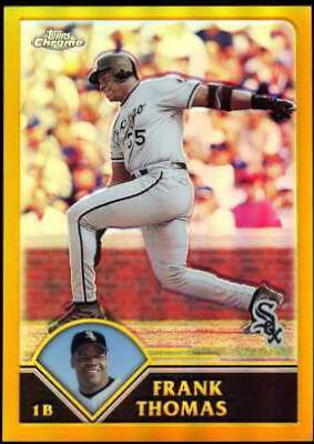 Frank Thomas [Gold Refractor] #23