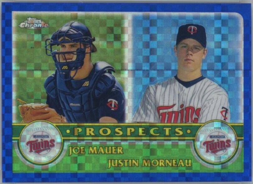 J. Mauer, J. Morneau [Xfractor] #436