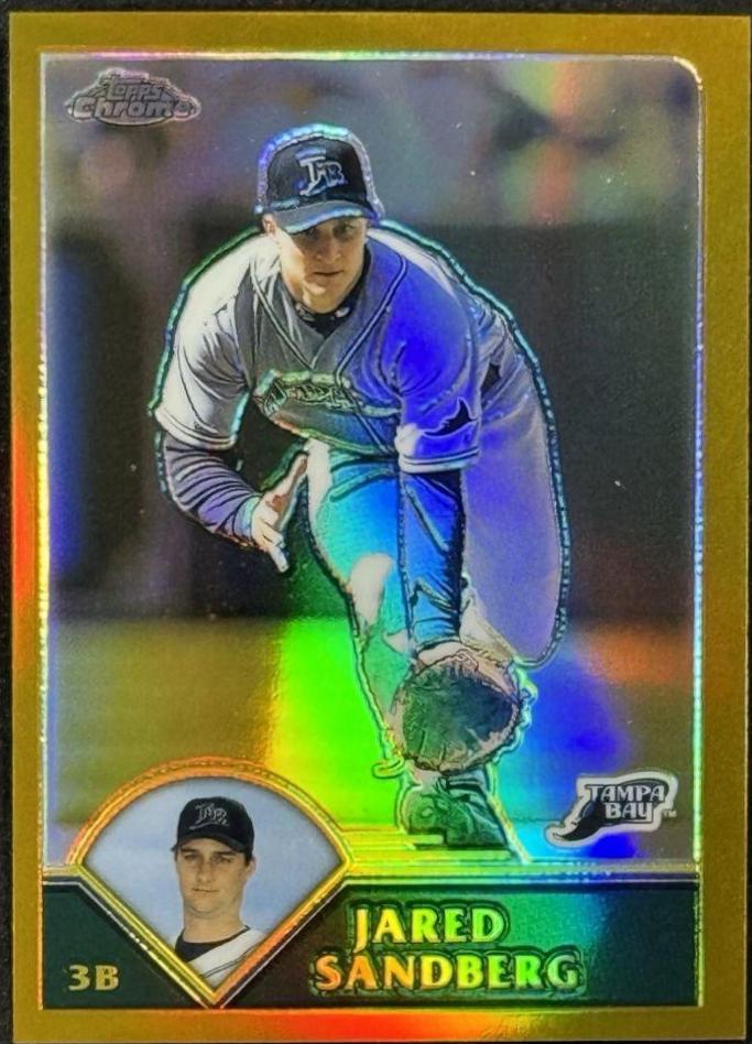 Jared Sandberg [Gold Refractor] #244
