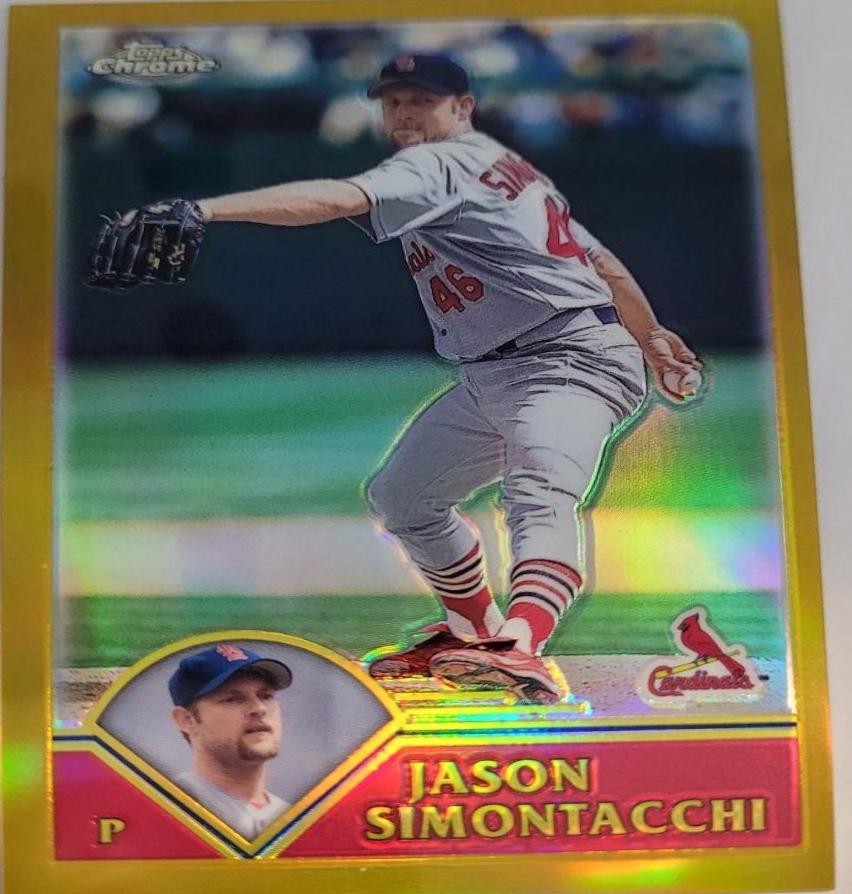 Jason Simontacchi [Gold Refractor] #106