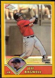 Jeff Bagwell [Gold Refractor] #397