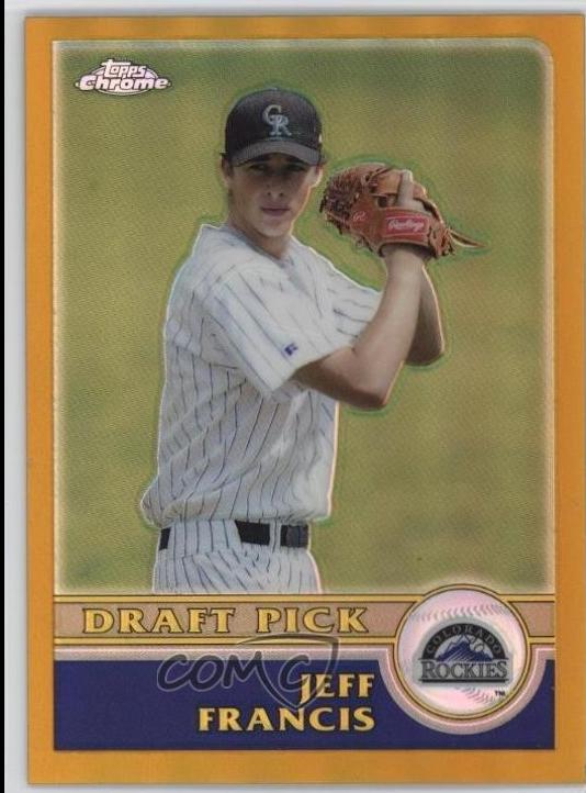 Jeff Francis [Gold Refractor] #427