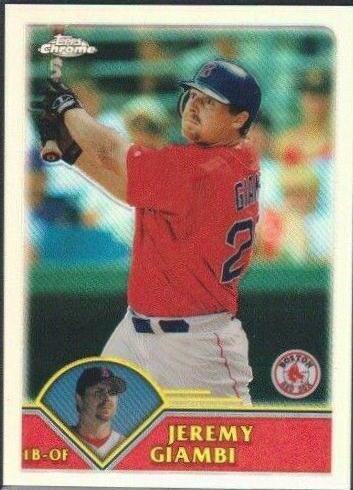 Jeremy Giambi [Black Refractor] #321