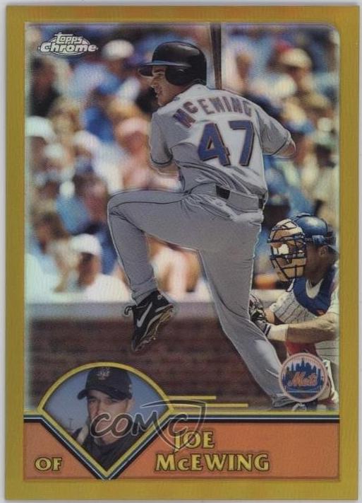 Joe McEwing [Gold Refractor] #64