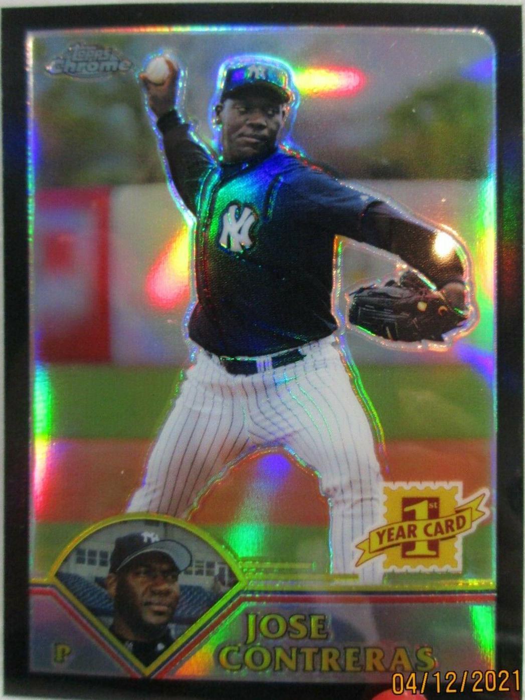 Jose Contreras [Black Refractor] #409
