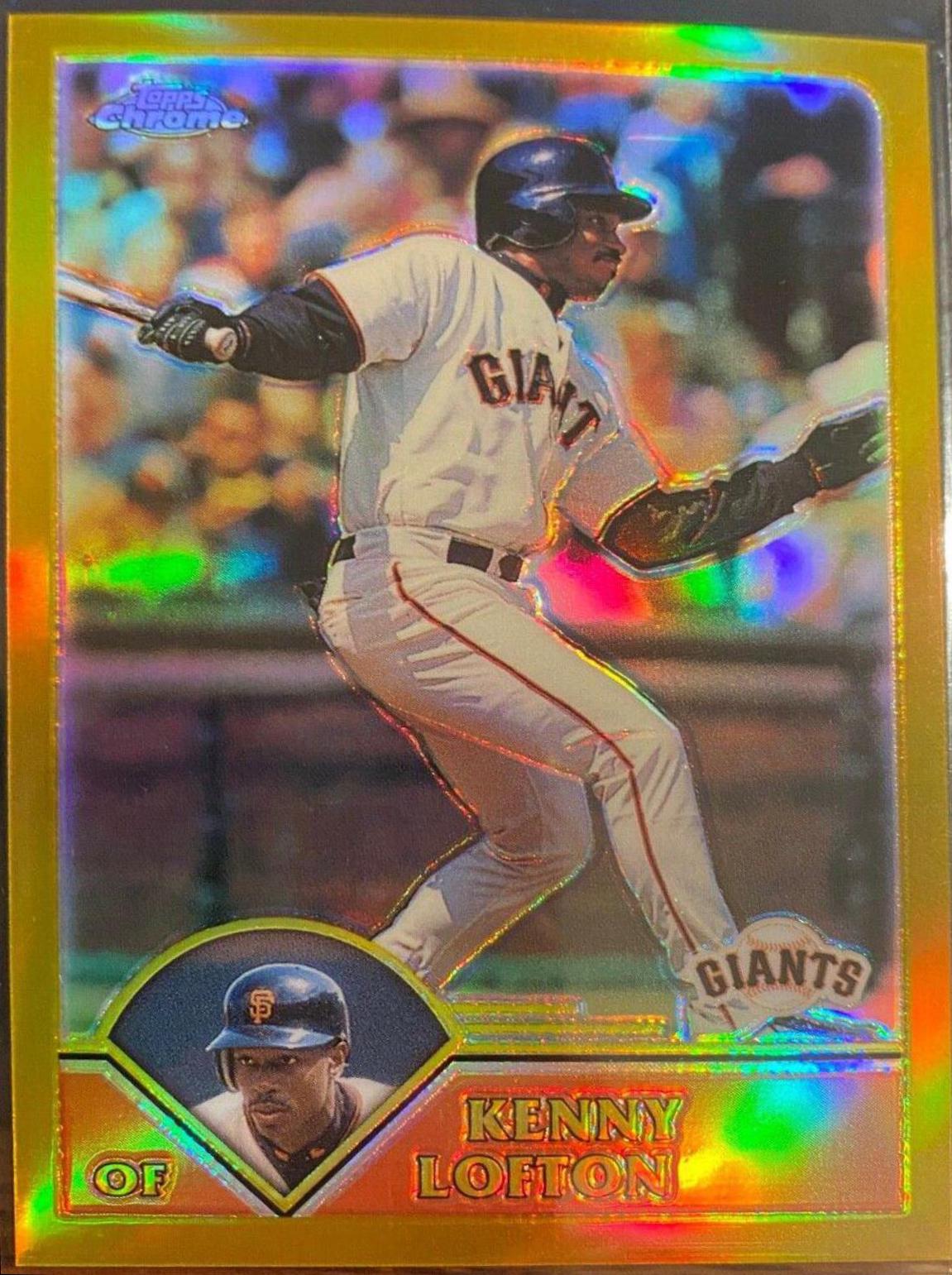 Kenny Lofton [Gold Refractor] #415
