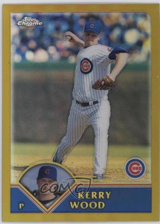 Kerry Wood [Gold Refractor] #177