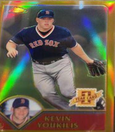 Kevin Youkilis [Gold Refractor] #216