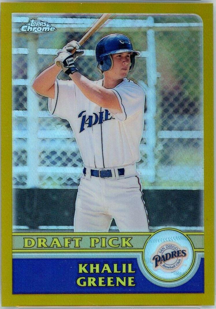Khalil Greene [Gold Refractor] #429