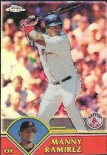 Manny Ramirez [Black Refractor] #365