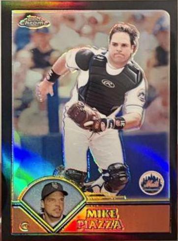 Mike Piazza [Black Refractor] #325