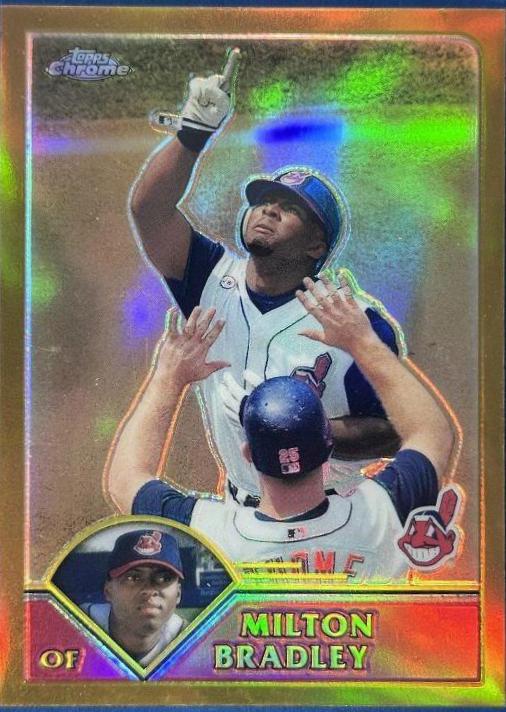 Milton Bradley [Gold Refractor] #256