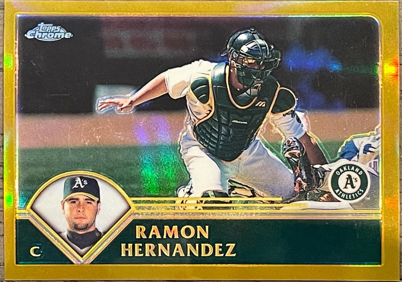Ramon Hernandez [Gold Refractor] #158