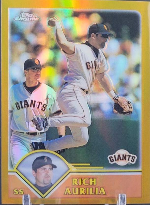 Rich Aurilia [Gold Refractor] #249
