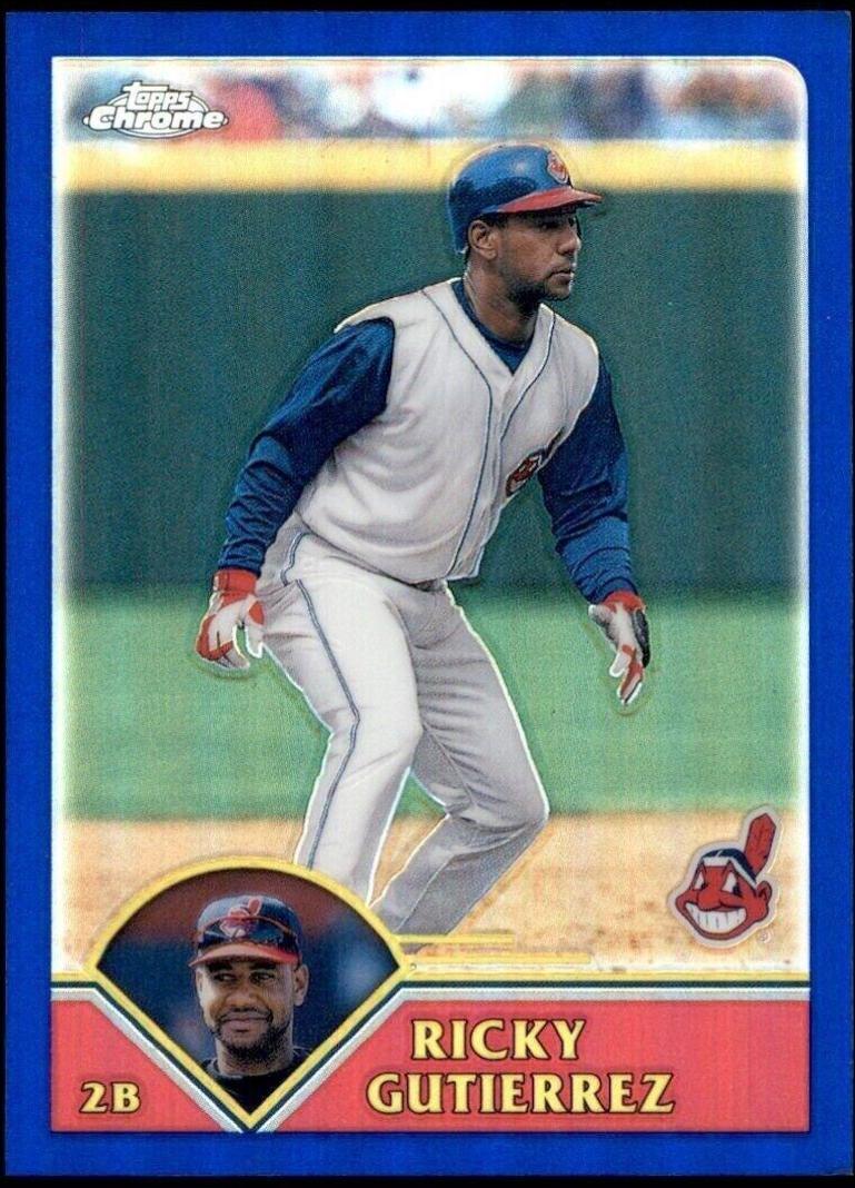 Ricky Gutierrez [Black Refractor] #418