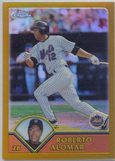 Roberto Alomar [Gold Refractor] #12