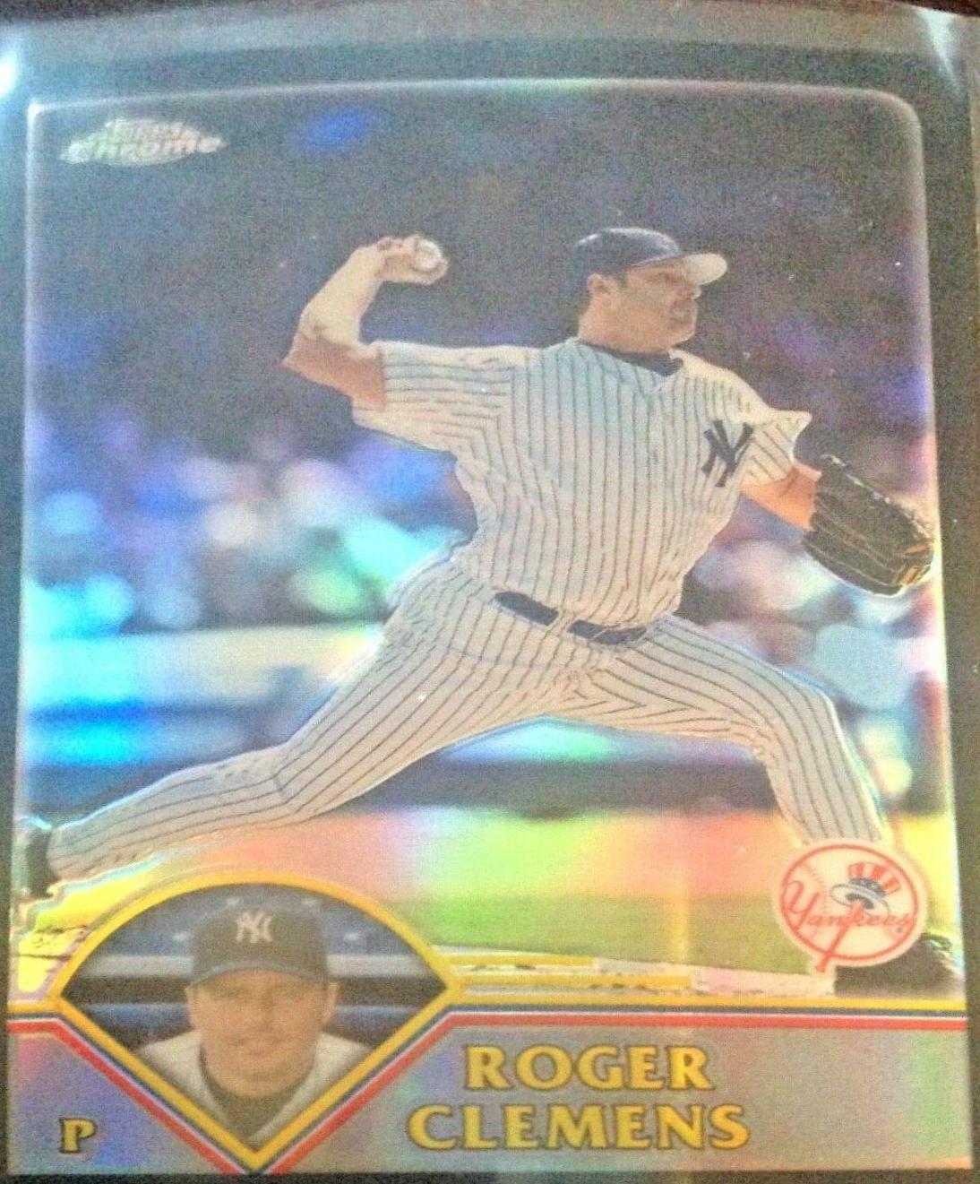 Roger Clemens [Black Refractor] #13