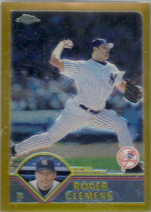Roger Clemens [Gold Refractor] #13